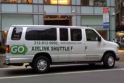 Taxi colectivo en Nueva York