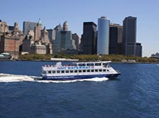 En barco en Nueva York