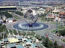 El parque de Flushing Meadows, Nueva York, EE.UU.