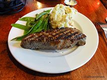 American steak, New York City, USA